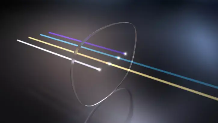 Cấu trúc phân tử của tròng kính đơn tròng Essilor