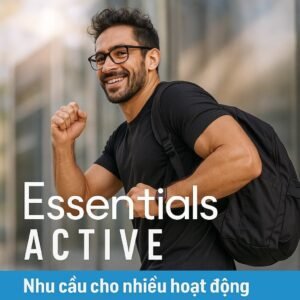 Tròng Đánh Essilor Essentials Active Váng Phủ Max AZ - Tầm Nhìn Rõ Nét Mọi Khoảng Cách