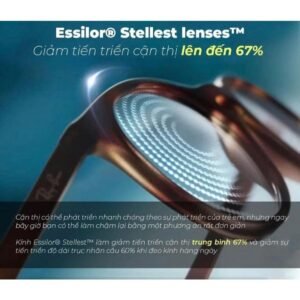 Tròng Kính Stellest Essilor 1.59 Airwear - Giải Pháp Kiểm Soát Cận Thị 67% Cho Trẻ Em