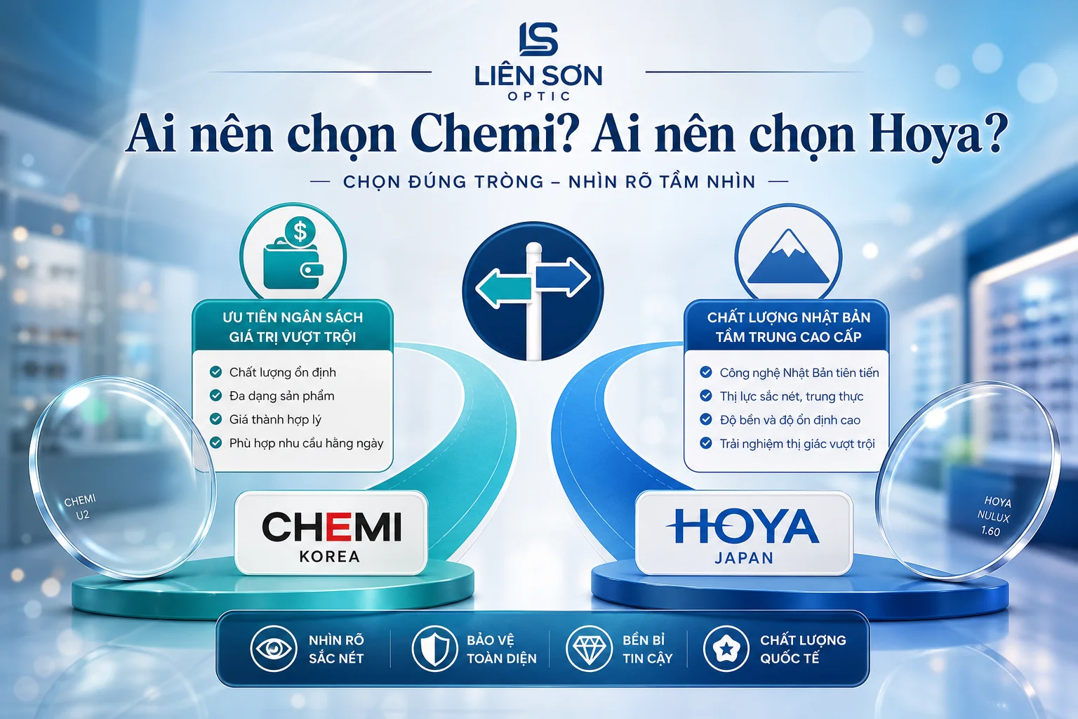 Ai nên chọn Chemi, ai nên chọn Hoya?