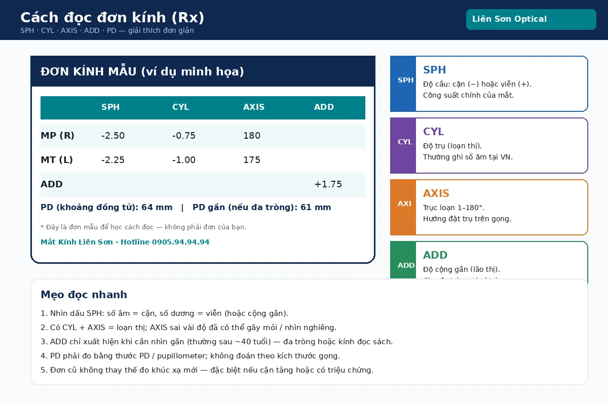 Bảng giá tròng kính chính hãng 2026: Essilor, Nikon, Chemi, Hoya