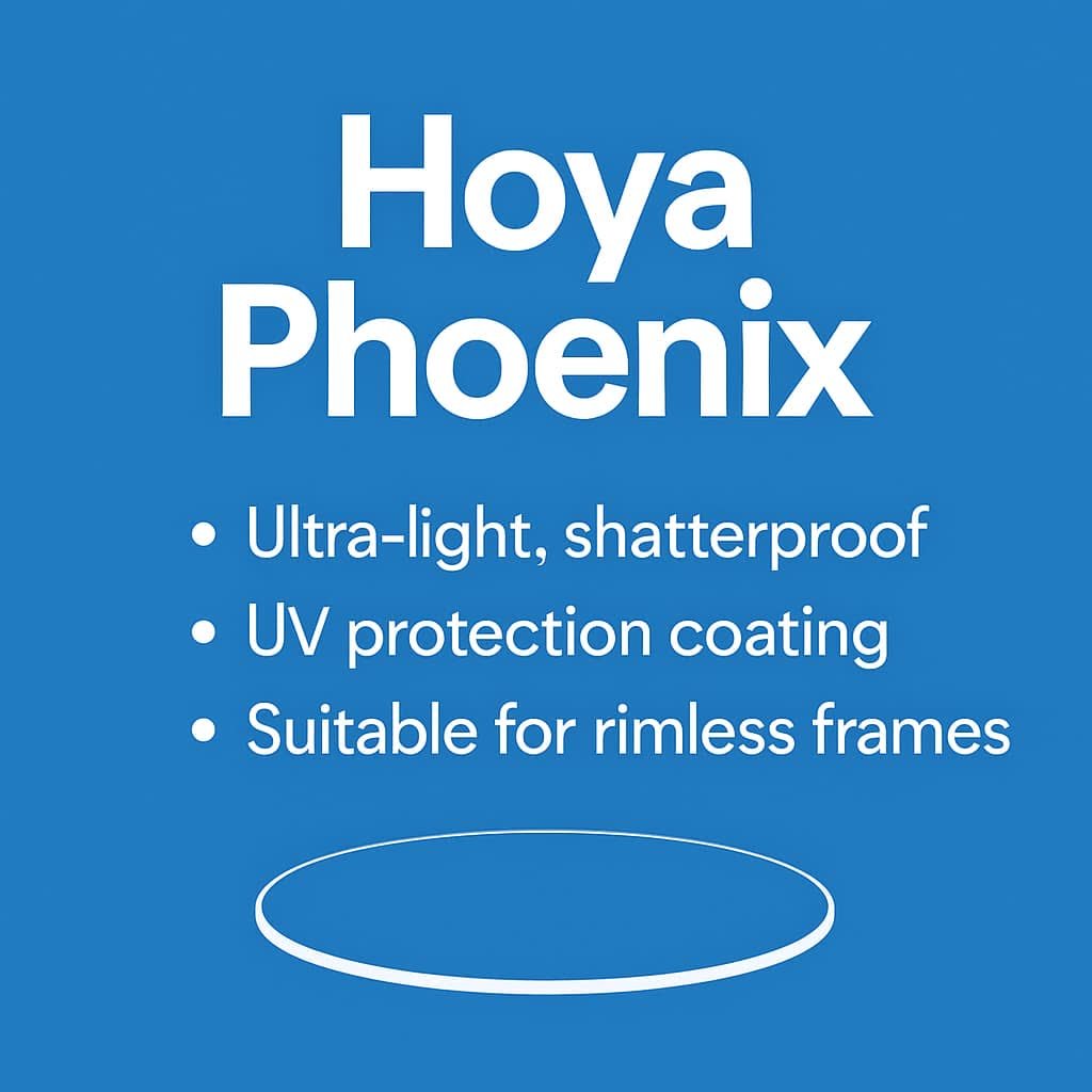 Tròng kính Hoya Phoenix chính hãng