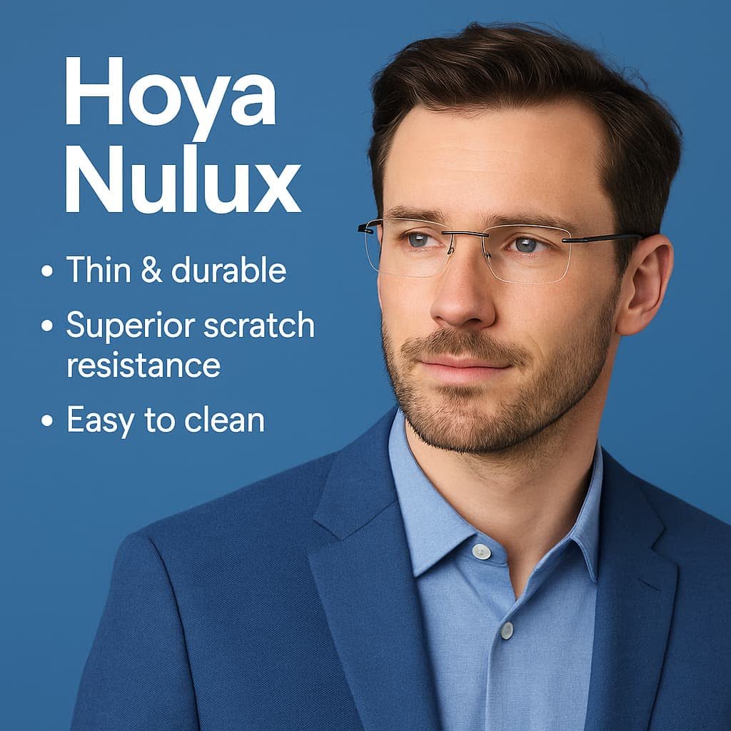 Tròng kính Hoya Nulux siêu mỏng